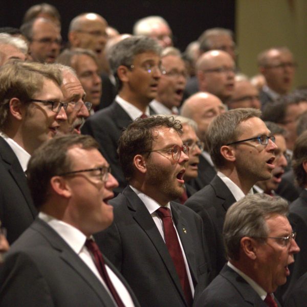 Kölner Männer-Gesang-Verein beim Auftritt in Diekirch 2016